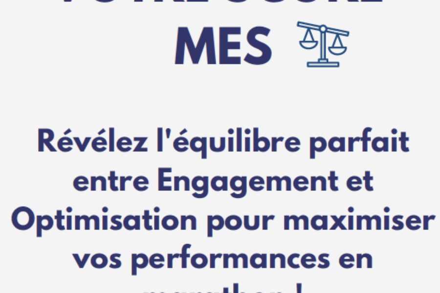 Engagement et Optimisation ! Pour une nouvelle définition de la Performance